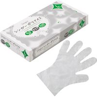 宇都宮製作 シンガー ポリナイス手袋(200枚箱入)クリア L LPE0110KETBL 1箱(200枚) 700-9450（直送品）