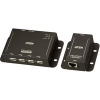 ATEN USBハブ・延長器/4ポートUSBハブ機能付USB2.0準拠 UCE3250 1台 425-0441（直送品）
