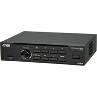 ATEN 1入力2出力シームレスビデオスイッチ、4画面分割表示、マルチストリーミング対応 VP2120 1台 425-0611（直送品）
