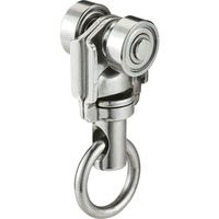 岡田装飾金物 岡田 カーテンレール D30オールステンランナー 13T23 1個 575-3521（直送品）