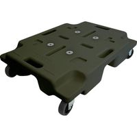 マルイチエクソム エクソム スタッキング式平台車 カサネル 4560F(カーボンブラック) 600×450 4560F-CB 1台（直送品）