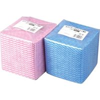 ヒメプラ MISM カウンタークロス ミニ薄手 100P 250×250 ブルー 944307 1袋(100枚) 688-4009（直送品）