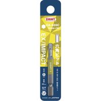 EIGHT トーションビット EX/IMPACT 六角カラービット単品 5mm×65mm 差込溝13mm EA-620C 5MM X 65（直送品）