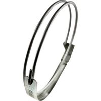 正峰工業 Seiho ホースバンド SYバンド(鉄製) 右巻型ホース用 110ー90 SY-110 1個 699-9513（直送品）