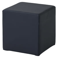 コンフォートワーク キューブスツール　収納付き　キューブソファ　ブラック ACS-3840P(BK) 1セット（1台×4） オリジナル
