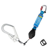 藤井電工 フルハーネス用ランヤード シングルランヤード THL-CR93SV-21KS-130KG-R23-BP 1個（直送品）