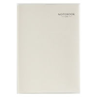 高橋書店 ノートブック A5 6mm 横罫 クリアカバー付き ホワイト NA502 1冊（直送品）