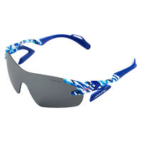Airfly(エアフライ) サングラス 鼻パッドがないスポーツサングラス ブルーカモフラージュ AF301C4P 1本（直送品）