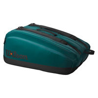 Wilson(ウイルソン) テニス バッグ BLADE SUPER TOUR 15PK V9 GREEN WR80318010 1個（直送品）