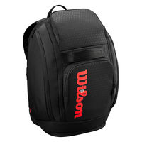 Wilson(ウイルソン) テニス バックパック CLASH V3 BACKPACK BLACK/Infrared WR80379010（直送品）