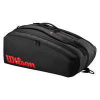 テニス ラケットバッグ CLASH V3 15PK RACQUET BAG BLACK/Infrared WR80382010（直送品）