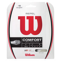 Wilson(ウイルソン) テニス 硬式ガット REPEL 17 SET Natural 17G WR83126011 1セット（6個）（直送品）