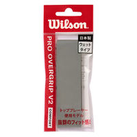 Wilson(ウイルソン) テニス グリップテープ PRO OVERGRIP 1PK SMU Gray WR84497030（直送品）