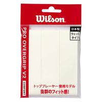 Wilson(ウイルソン) テニス グリップテープ PRO OVERGRIP 3PK SMU White WR84498010（直送品）