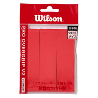 Wilson(ウイルソン) テニス グリップテープ PRO OVERGRIP 3PK SMU Red Ｒｅｄ WR84498050（直送品）