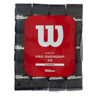 Wilson(ウイルソン) テニス グリップテープ PRO OVERGRIP 12PK SMU Black WR84501020 1セット（直送品）