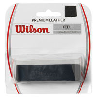 Wilson(ウイルソン) テニス グリップテープ PREMIUM LEATHER BLACK GRIP WRZ470300（直送品）