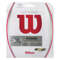Wilson(ウイルソン) テニス 硬式ガット NXT POWER 16 ＮＡＴＵＲＡＬ WRZ941600 1セット（6個）（直送品）