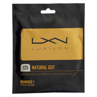 Wilson(ウイルソン) テニス 硬式ガット LUXILON NAT GUT 125 ＮＡＴＵＲＡＬ WRZ949125 1個（直送品）