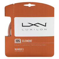 Wilson(ウイルソン) テニス 硬式ガット ELEMENT 125 SET ＢＲＯＮＺＥ WRZ990105 1セット（6個）（直送品）