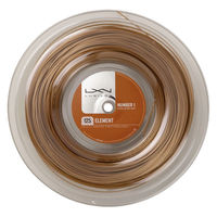 Wilson(ウイルソン) テニス 硬式ガット ELEMENT 125 200M REEL ＢＲＯＮＺＥ WRZ990106 1個（直送品）