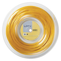 Wilson(ウイルソン) テニス 硬式ガット LUXILON 4G 130 200M REEL ＧＯＬＤ WRZ990142 1個（直送品）