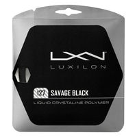 Wilson(ウイルソン) テニス 硬式ガット SAVAGE 127 SET BK ＢＬＡＣＫ WRZ994300 1セット（5個）（直送品）