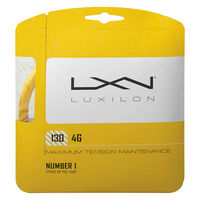 Wilson(ウイルソン) テニス 硬式ガット LUXILON 4G 130 SET ＧＯＬＤ WRZ997112 1セット（6個）（直送品）