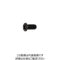 ファスニング J BK ステンレス（+）0番ー1種 ナベ小ねじ 1.4 X10.0 400201000014010008（直送品）