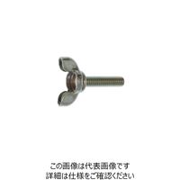 サンコーインダストリー 3カーW 鉄 プレス蝶ボルト 8 X 20 C0000M000080020003 1箱(100個)（直送品）