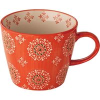 ヘッズ ハンドメイドアートマグカップ-5 8個(4個×2) HNP-MUG5（直送品）