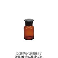 ナリカ 広口試薬びん (茶色) 60mL S75-1128-02 1セット(5個)（直送品）