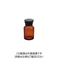 ナリカ 広口試薬びん （茶色） 250mL S75-1128-04 1セット（4個）（直送品）