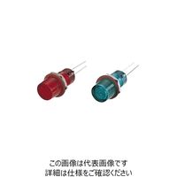 ナリカ 発光ダイオード LED ブラケット付き 赤色 P70-0245-01 1セット（20個）（直送品）