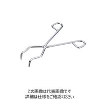 ナリカ るつぼはさみ CTー180 ステンレス製 F35-5750 1セット(8個)（直送品）