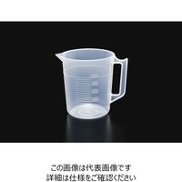 ナリカ PP手付きビーカー 500ml ポリプロピレン製 目盛付 S75-2051-01 1セット（25個）（直送品）