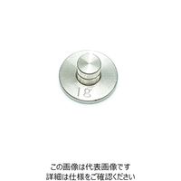 ナリカ 上皿てんびん用ステンレス丸分銅 1g 1個 A05-3022-05 1セット（25個）（直送品）