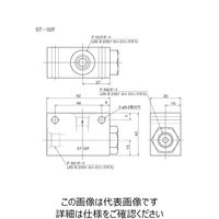 コガネイ 電磁弁F10シリーズ 単体 パイロット形 F10T2-A2-PS DC24V 1個