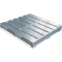 ワコーパレット ワコー アルミパレット(片面二方差) WD-1110 1台 809-4821（直送品）