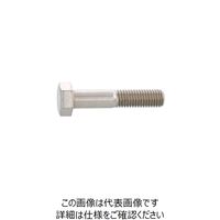 SUNCO ステン 六角ボルト 半ネジ 輸入品 台湾製 8×50 （100本入） 254-6692（直送品）