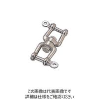 水本機械製作所 水本 ステンレス ダブルシャックル 全長188mm WS-16 1個 849-3205（直送品）
