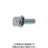 ファスニング J クロメート 鉄 六角トリーマ P＝3（SW+JIS W組込） 8 X 45 1100K0030080045002（直送品）