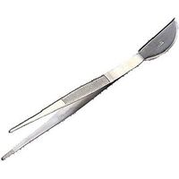 キンボシ 兼次 ヘラ付ピンセット 542153 1個（直送品）