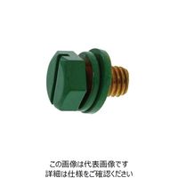 SUNCO BS（ー）グリーンボルト I＝3 6×10 （500本入） B0-01-J060-0060-0100-00 254-0019（直送品）