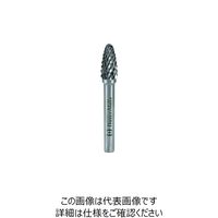 ノガ・ウォーターズ ウォーターミルズ WMノンコート超硬ロータリーバー タイプF φ6x18mm、6mm軸 WMF6060L1858 1本（直送品）