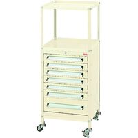 大阪製罐 OS ミゼットワゴン 間口244×奥行411×高さ1053mm WM8HG 1台 152-0401（直送品）