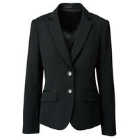 神馬本店 スリムストライプ ジャケット ブラック 11号 SA340J-7-11号 1着（直送品）