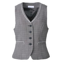 神馬本店 コスモツイード　ベスト　グレー　7号 SA360V-2-7号 1着（直送品）