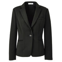 神馬本店 エコツイルニットテーラードジャケット　ブラック　9号 WN50J-7-9号 1着（直送品）