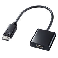 サンワサプライ DisplayPort-HDMI変換アダプタ AD-DPHD04 1個